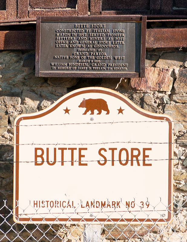 Butte Store Near Jackson, California
