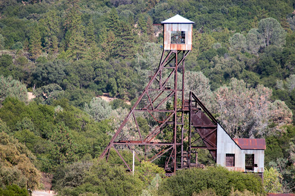 Kennedy Gold Mine Head Frame in Jackson