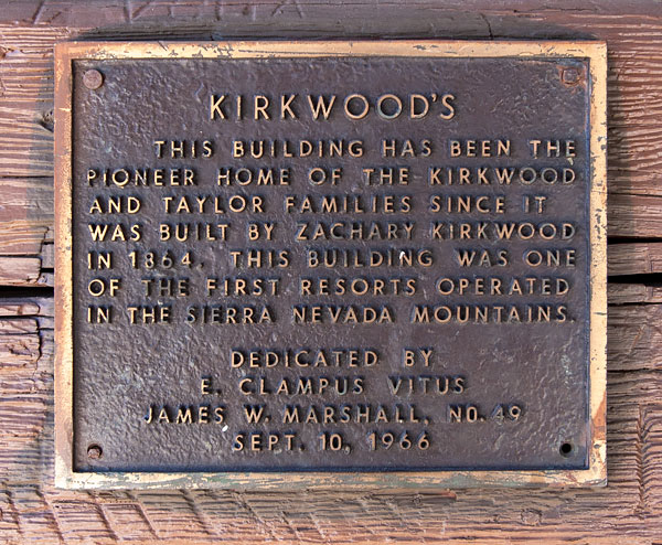 Kirkwood&rsquo;s in Amador County
