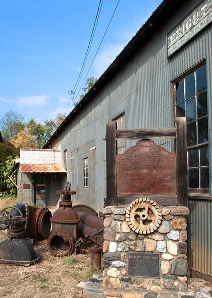 California Historical Landmark #1007: Knight Foundry