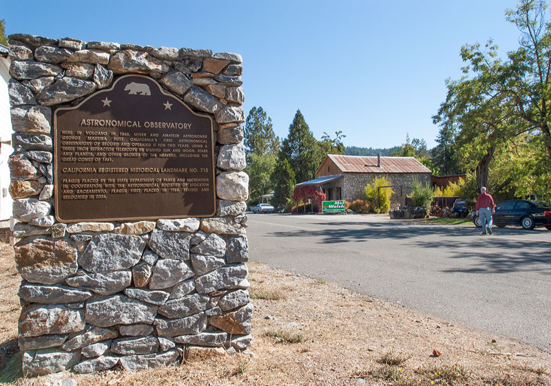 Amateur Astronomical Observatory Site in Volcano, California