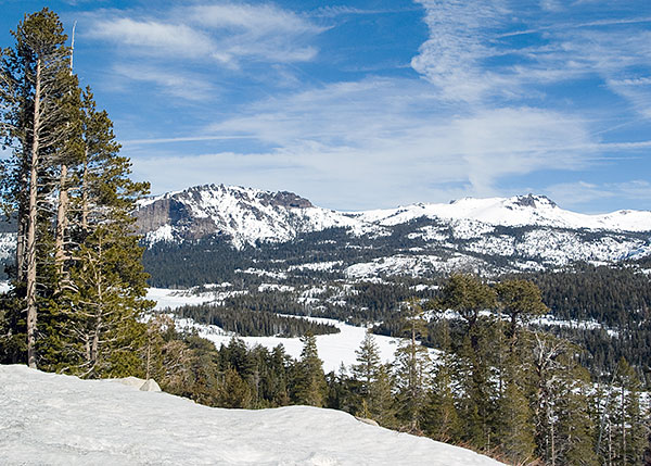 Silver Lake Viewed From Highway 88 in Amador County, California