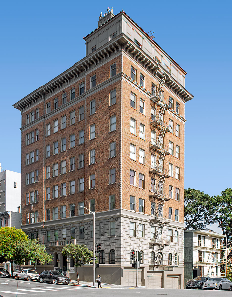 1800 Gough Street in Pacific Heights, designed by Conrad Meussdorffer, built 1923