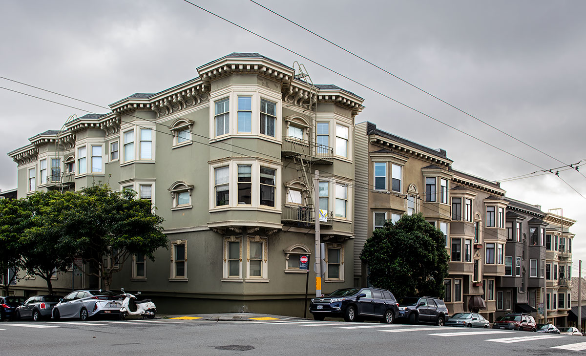 3295 Clay Street in Pacific Heights, designed by Conrad Meussdorffer, built 1904