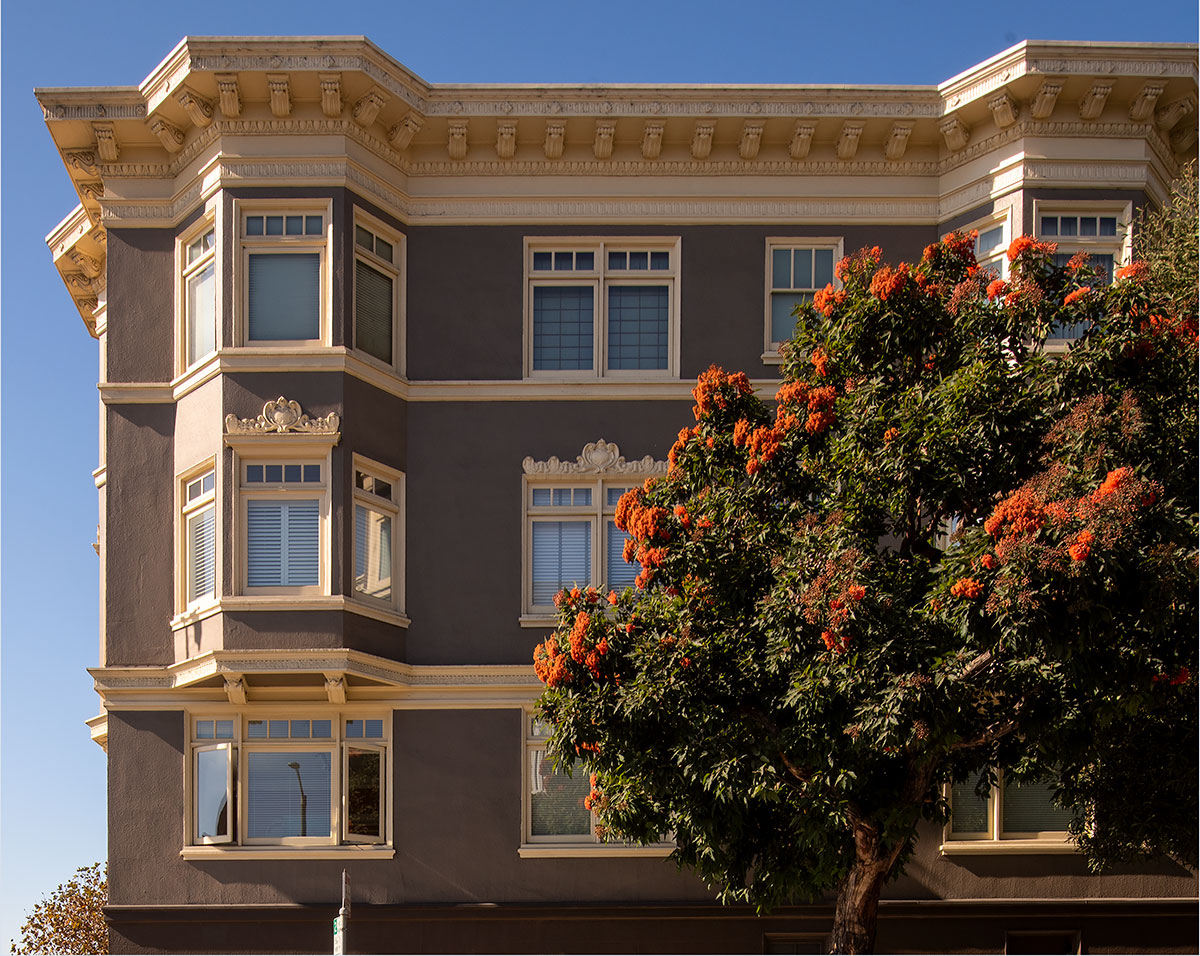 2105 Buchanan Street in Pacific Heights, designed by Edward E. Young, built 1921