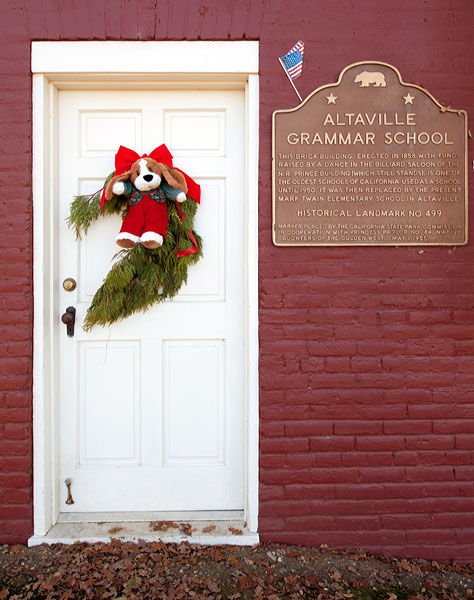 California Historical Landmark #499: Altaville Grammar School California Historical Landmark #499: Altaville Grammar School