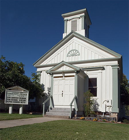 Congregational Church in Mokelumne Hill, California