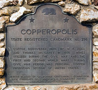 Copperopolis in Calaveras County, California