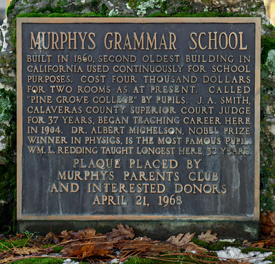 National Register #73000398: Murphys Grammar School