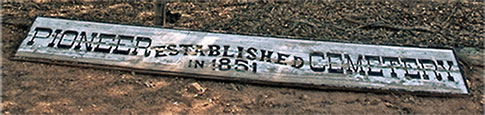 Pioneer Cemetery Near San Andreas, California