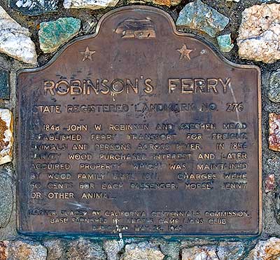 Robinson Ferry South of Angels Camp, California