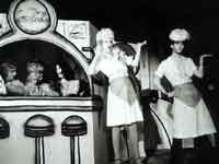 Kreemah Ritz, Goldie Glitters, Bobby, and Johnny McGowan in Tinsel Tarts in a Hot Coma. Photo copyright David Wise