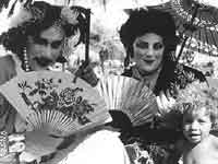 Tahara, Kreemah Ritz, and Groovy in The Cockettes Madame Butterfly