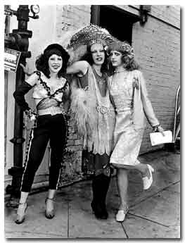 Cockettes Sweet Pam, Pristine Condition and John Rothermel. Photo copyright Clay Geerdes.