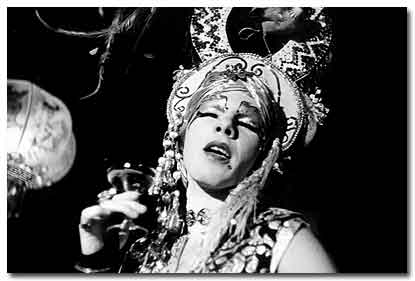 The Cockettes: John Rothermel in Pearls Over Shanghai. Photo copyright Tom Neize aka Tommy Toad.