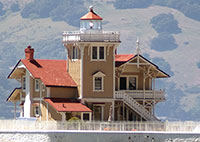 East Brother Light Station in Contra Costa County, California
