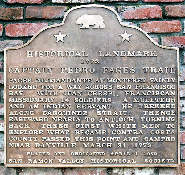 Captain Padro Fages Trail in Danville, California