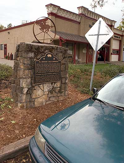California Historical Landmark #700: Nevada House Pony Express Station