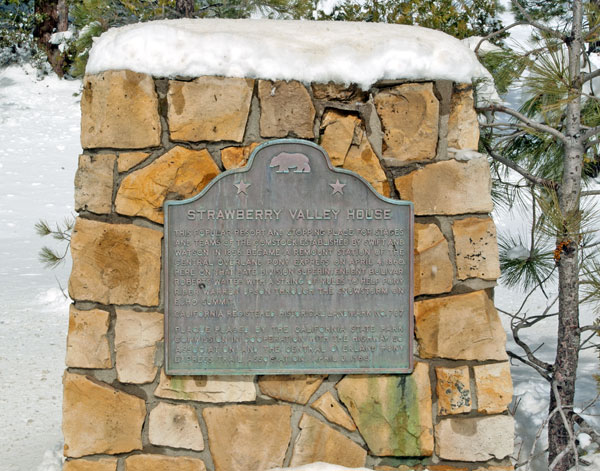 Site of Strawberry Valley Pony Express Remount Station, California