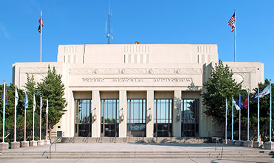 Fresno Memorial Auditorium in Fresno, California
