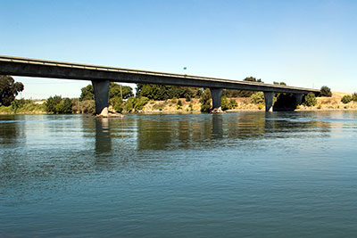 California Highway 32 Bridge Over the Sacramento River