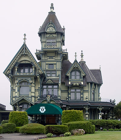 Point of Historic Interest in Eureka: Carson Mansion