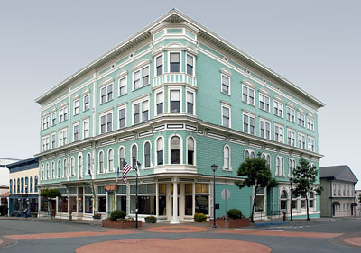 Vance Hotel in Eureka Old Town Historic District