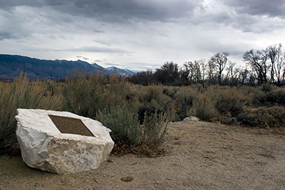 California Historical Landmark 349: Camp Independence in Inyo County