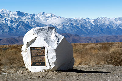 Historical Site in Inyo County, California: Dolomite Mine Near Keeler