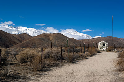 California Historical Landmark 507: Earthquake Victims Grave in Lone Pine