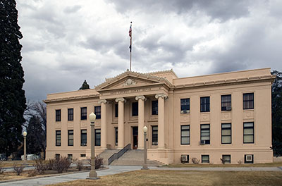 Inyo County Courthouse in Independence, California
