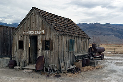 Laws Narrow Gauge Railroad Historic District in Bishop, California