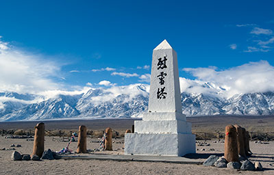 California Historical Landmark 850: Manzanar Japanese-American Relocation Center