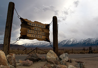 Manzanar National Historic Site in Inyo County, California