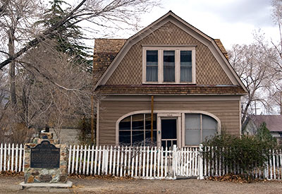California Historical Landmark 229: Mary Austin Home in Independence, California