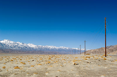 Owens Lake Near Swansea, California