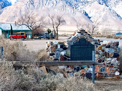 California Historical Landmark 796: Farley&rsquo;s Olancha Mill Site in Olancha, California