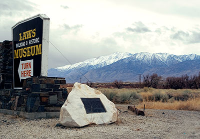 California Historical Landmark 230: Owensville Near Bishop, California