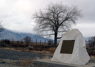 California Historical Landmark 208: San Francis Ranch Near Bishop
