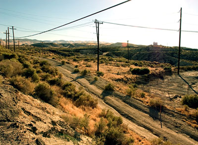 Oil Fields Near McKittrick, California