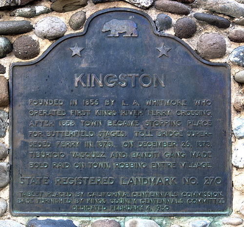 California Landmark 270: Kingston in Kings County