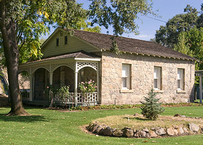 California Landmark 450: Stone House in Lake County