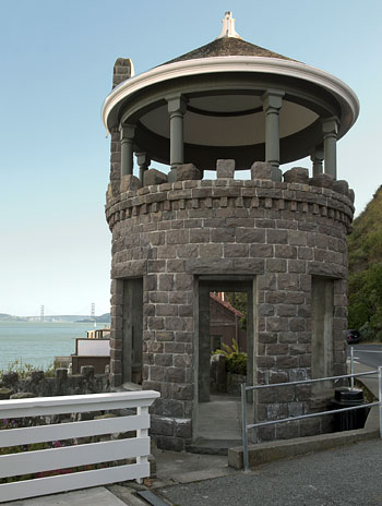 Lyford's Stone Tower in Tiburon, California