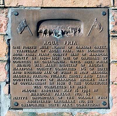 Agua Fria in Mariposa County, California