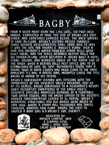 Bagby in Mariposa County, California