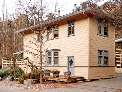Bagby Stationhouse in El Portal, California