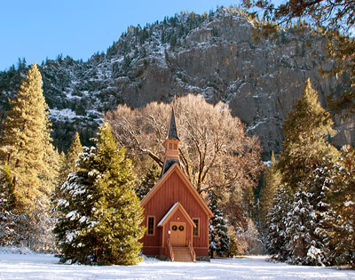 Yosemite Valley Chapel, California