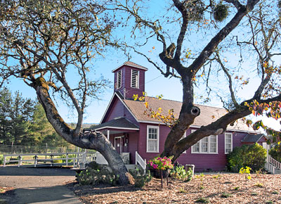Con Creek School in Mendocino County, California
