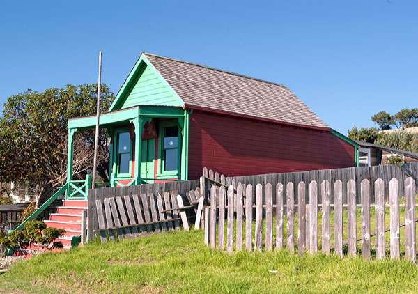 Temple of Kwam Tai in Mendocino, California