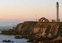 Point Arena Light Station in Mendocino County, California